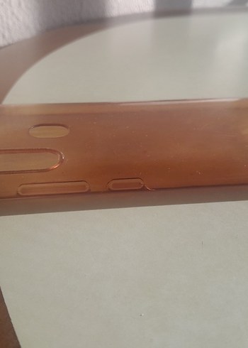 Bej Şeffaf Parlak Samsung A30 Telefon Kılıfı - Görsel 4