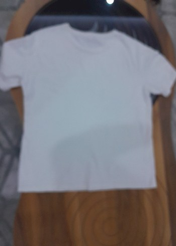 Beyaz Günlük Baskılı Kadın Tişört Fabrika marka - Görsel 2