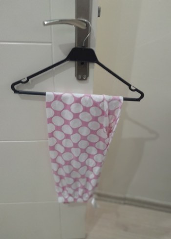 Kızlar için Pembe Puantiyeli Pijama altı. - Görsel 4