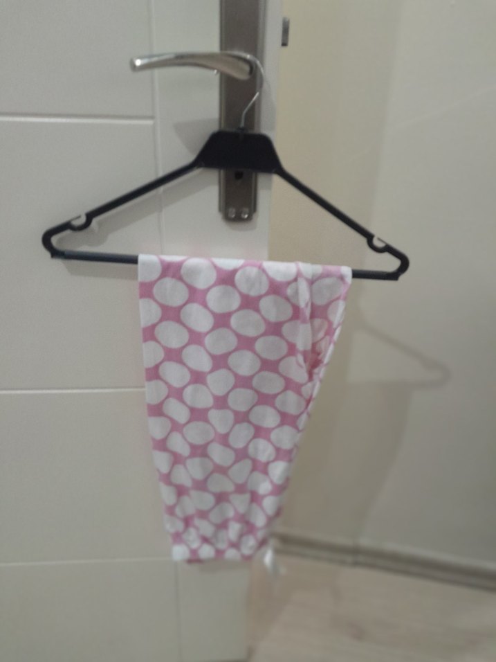 Kızlar için Pembe Puantiyeli Pijama altı. - Görsel 4