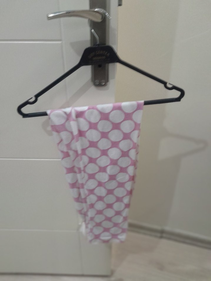 Kızlar için Pembe Puantiyeli Pijama altı. - Görsel 5