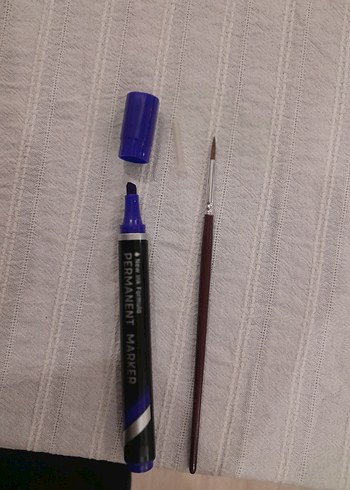 Mavi Kalem ve İnce Fırça - Görsel 4