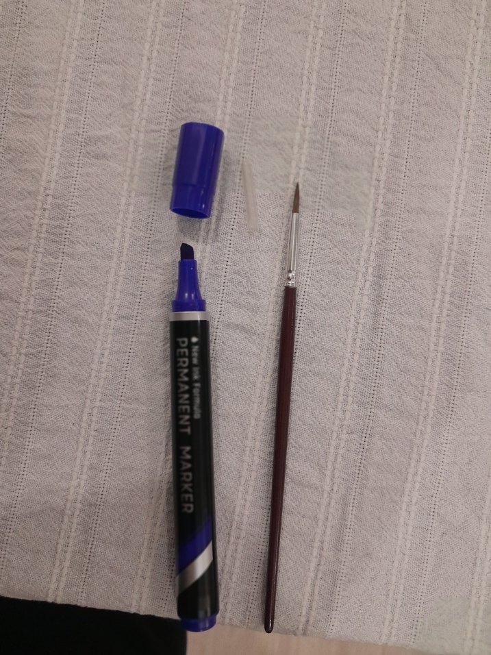 Mavi Kalem ve İnce Fırça - Görsel 4