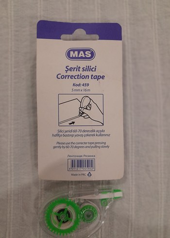 MAS Çok Renkli Şerit Silici - Görsel 2