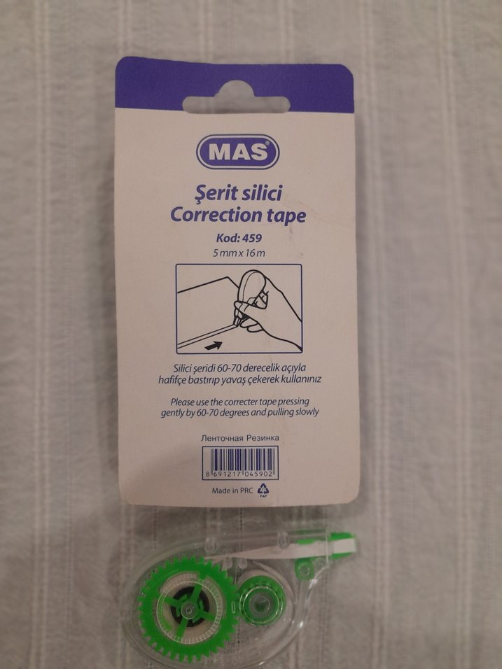 MAS Çok Renkli Şerit Silici - Görsel 2