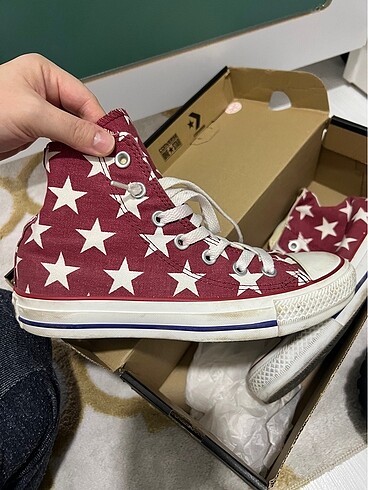 37 Beden Bordo converse