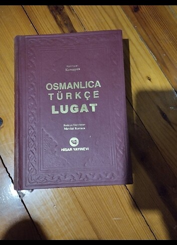 Osmanlıca sözlük 