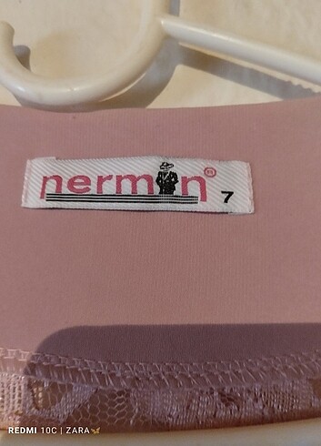 Kadın pembe tesettür elbise  - Görsel 11