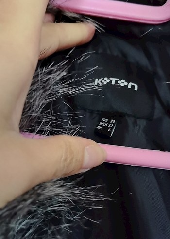 Kürk Detaylı Gri Midi Kadın Yelek - Görsel 4