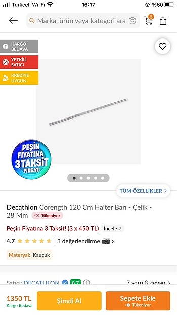  Beden Decatlhon bar