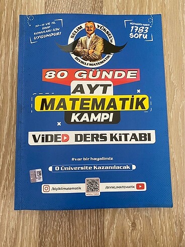 BIYIKLI AYT MATEMATİK VİDEO DERS DEFTERİ SELİM HOCA
