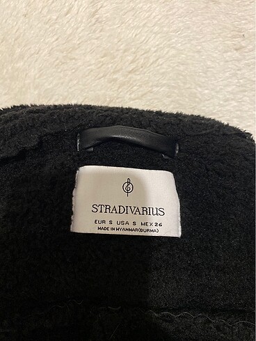 s Beden Stradivarius kürklü ceket!!!!