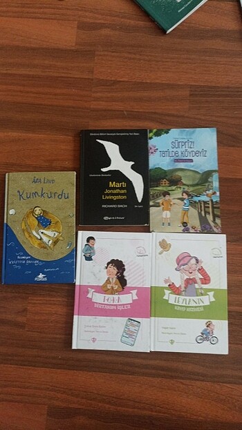 Karışık 5 kitap martı kumkurdu
