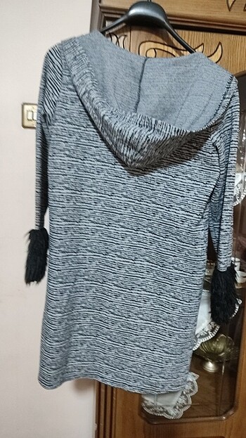 m Beden çeşitli Renk Kol detaylı uzun ceket