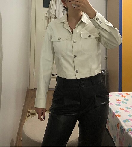Bershka Deri ceket