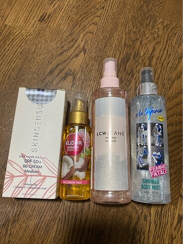 Bb cream ve body shimmer