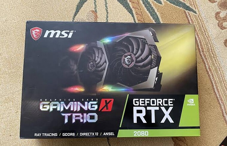 MSİ GAMİNG TRİO X RTX 2080