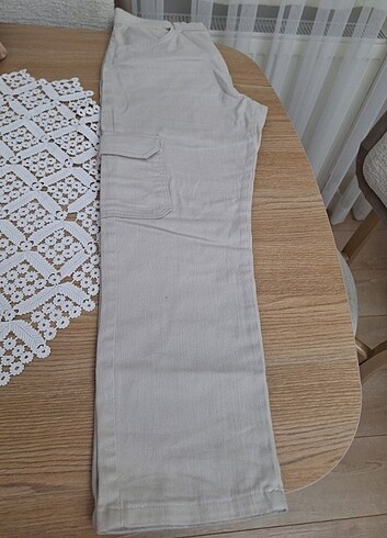 Kargo cepli pantolon belden ayarlı 