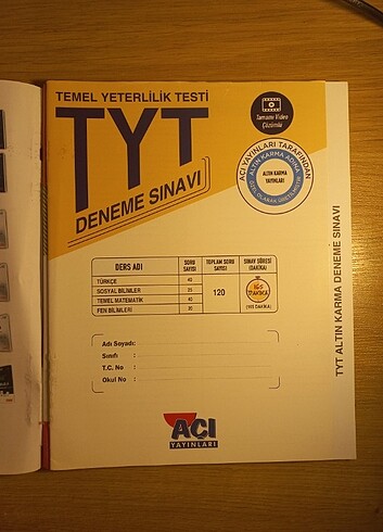  Beden Altin karma deneme