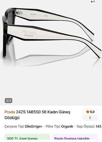  Beden Prada gözlük 