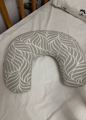 Gri Zebra Desenli Emzirme ve Hamile Yastığı - Görsel 2