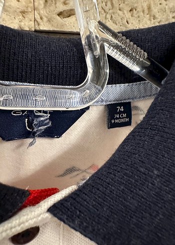 GANT Baskılı Pamuklu Erkek Bebek Body - Görsel 3