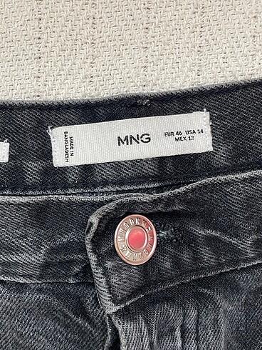 46 Beden Mango kot şort