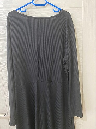 Trendyol & Milla Siyah dokuma Trendyol 3 Xl elbise