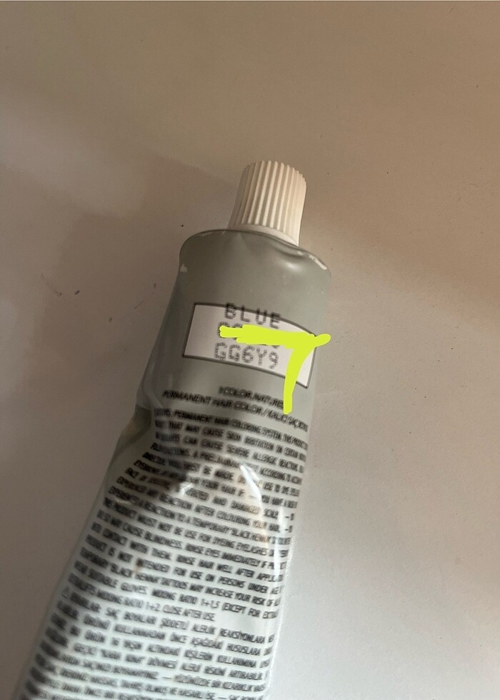 mavi saç boyası - Görsel 3