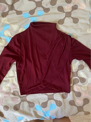 xs Beden Bordo bluz