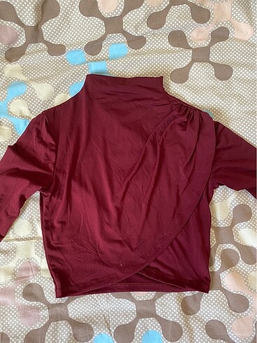 xs Beden bordo Renk Bordo bluz