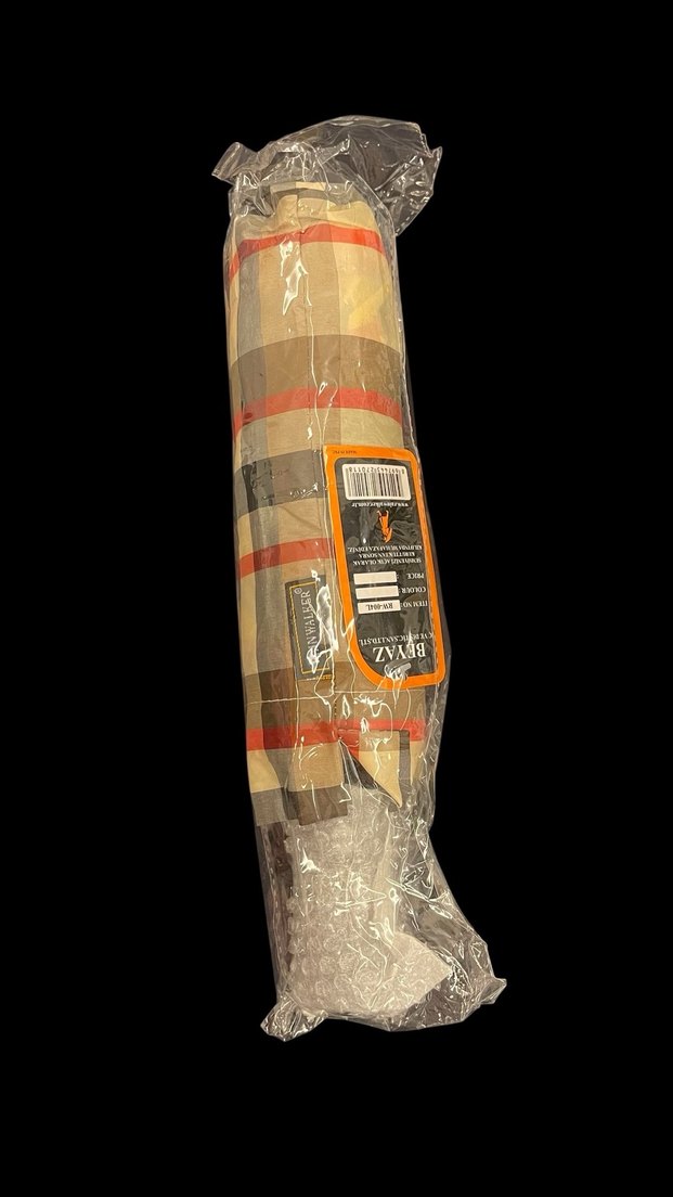 Bej Ekose Desenli otomatik Şemsiye - Görsel 5