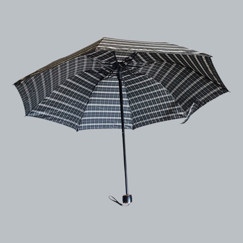 Ekoseli Manuel Şemsiye - Görsel 5