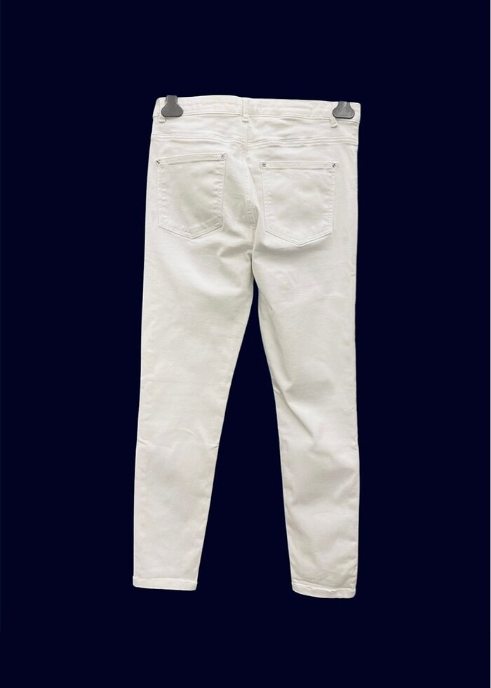 Beyaz skinny denim - Görsel 2