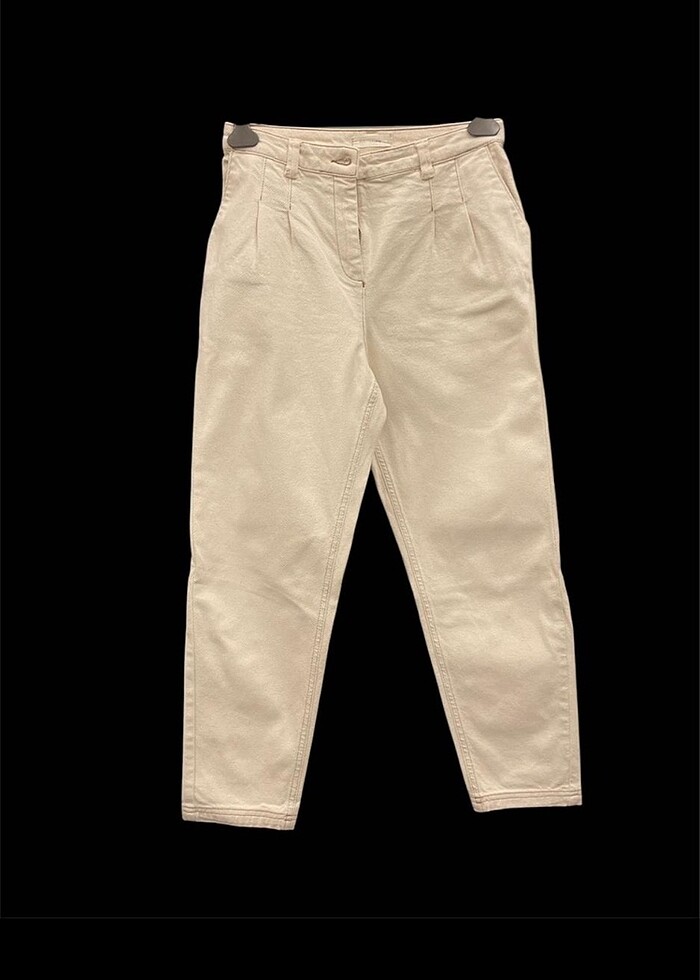 Ham Denim Havuç Kesim - Görsel 3