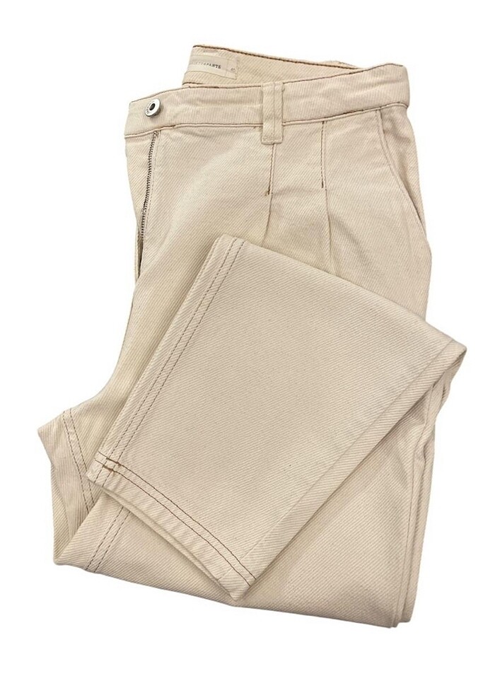 Ham Denim Havuç Kesim - Görsel 5