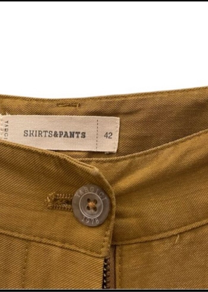 Keten Binici Pantolon - Görsel 4