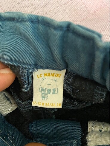 12-18 Ay Beden LCW çocuk jean pantolon