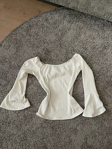 Pull and Bear Beyaz bluz