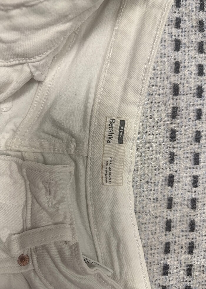 Beyaz kot şırto - Görsel 3