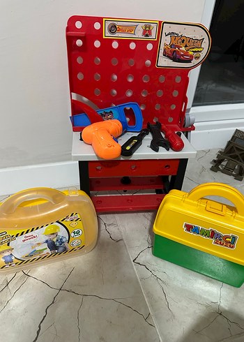 Renkli Tamirci Oyuncak Seti