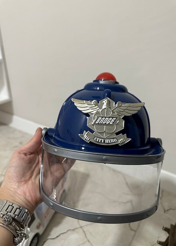 Renkli Mavi Biker Motosiklet Kaskı