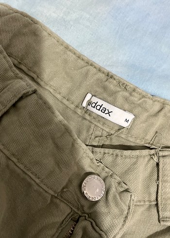 m Beden Yeşil Kargo Pantolon Geniş Paça