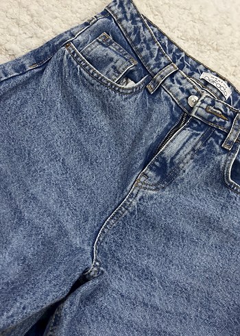 36 Beden mavi Renk Kadın Mavi Denim Pantolon Defacto