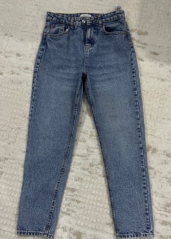 Kadın Mavi Denim Pantolon Defacto