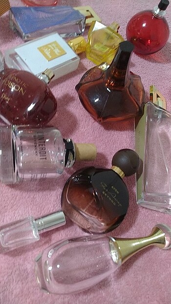  Beden Renk Parfüm şişeleri 