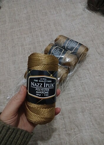 Rengarenk polyester makrome iplerimiz - Görsel 6