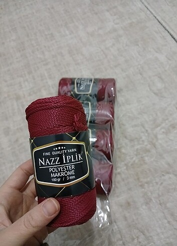 Rengarenk polyester makrome iplerimiz - Görsel 8