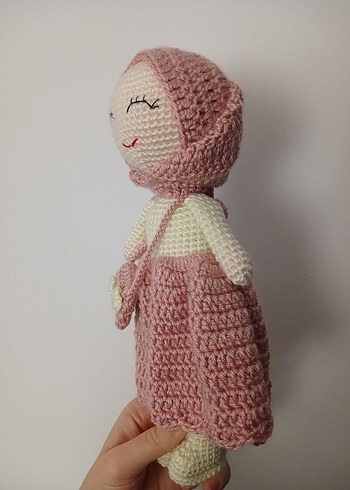 El Örgüsü Pembe Bebek Oyuncak - Görsel 4