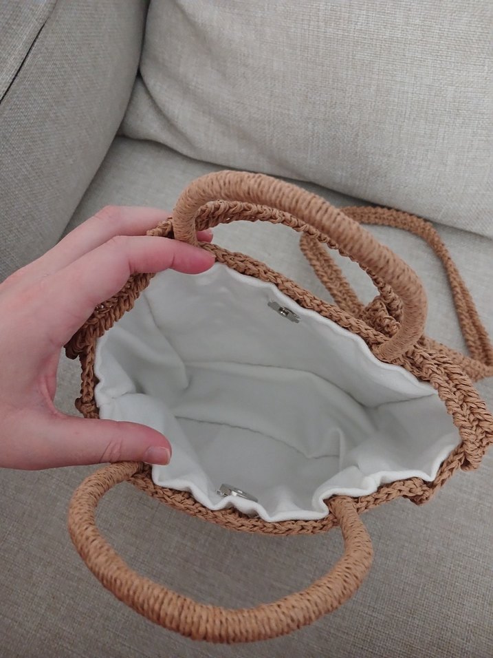 kağıt ip hasır çanta - Görsel 3